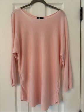 Light Pink Long Sleeve Summer Sweater